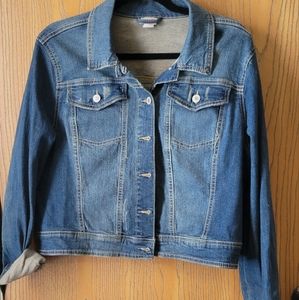 Massimo distressed Jean jacket